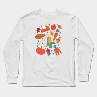 Thanksgiving Dinner Long Sleeve T-Shirt